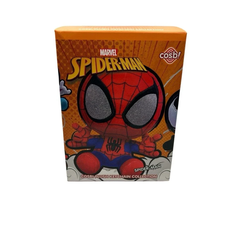 Spider-Man Cosbi Marvel Plush Keychain NEW SEALED Blind Box Mystery Figure NIB